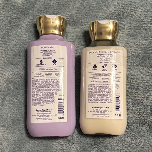 Bath & Body Works Butterfly Body Wash and Body Lotion Set - Picture 2 of 2
